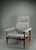 Brown Mid-Century Modern Grey Lounge Chair, 1960s For Sale - Image 8 of 12