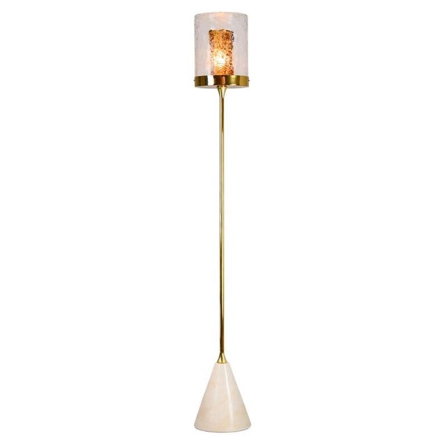 Ido F4 Floor Lamp in Marble and Brass by Jonathan Amar Studio For Sale - Image 10 of 10