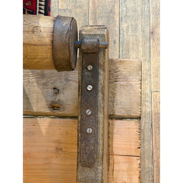 Antique Wheelbarrow Coffee Table For Sale - Image 10 of 10