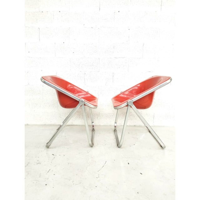 Set of Plona Folding Armchairs by G. Piretti for Anonima Castelli, 1970s For Sale - Image 10 of 12
