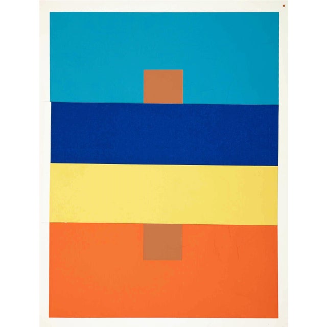 2009 Josef Albers the Interaction of Color Plate Iv-1 | Chairish