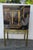 Chinoiserie Late 20th Century Maitland Smith Hand Painted Chinoiserie Cabinet Cupboard on Brass Stand 5442 For Sale - Image 3 of 18