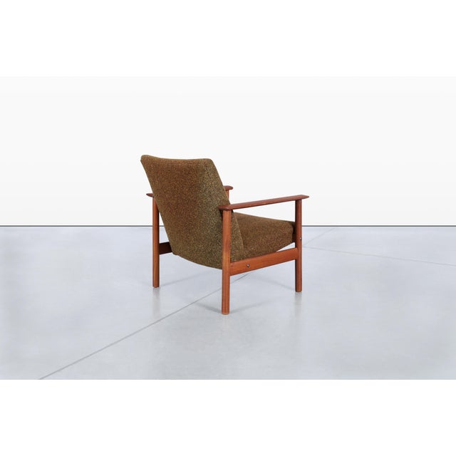 1960s Danish Modern Teak Lounge Chairs - Set of 2 For Sale - Image 10 of 12