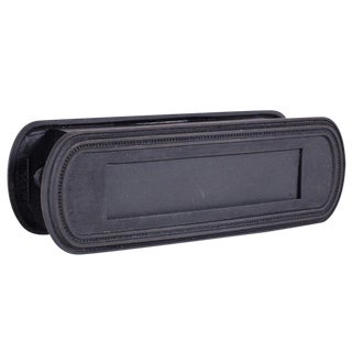 1930s Vintage Black Cast Mail Slot For Sale