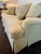 Textile Baker Simmons Sofa With Dressmaker Flounce, in Straw Chenille For Sale - Image 7 of 12