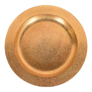 Tiffany Studios New York Bronze Doré Plate For Sale