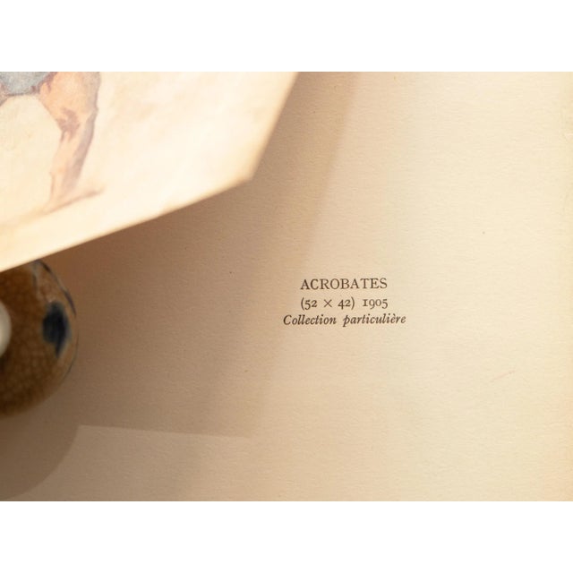 1948 Pablo Picasso, "Acrobates" First Edition Period Parisian Offset Lithograph For Sale In Dallas - Image 6 of 10