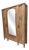 Art Deco Three-Door Oak Wardrobe, 1930s For Sale