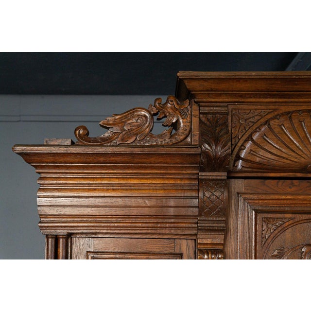 Antique Buffet with Drawers For Sale - Image 11 of 18