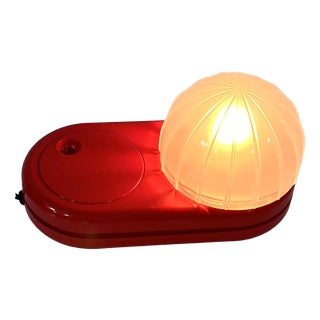 Red Farstar Table Lamp by Adalberto Dal Lago for Francesconi, 1970s For Sale