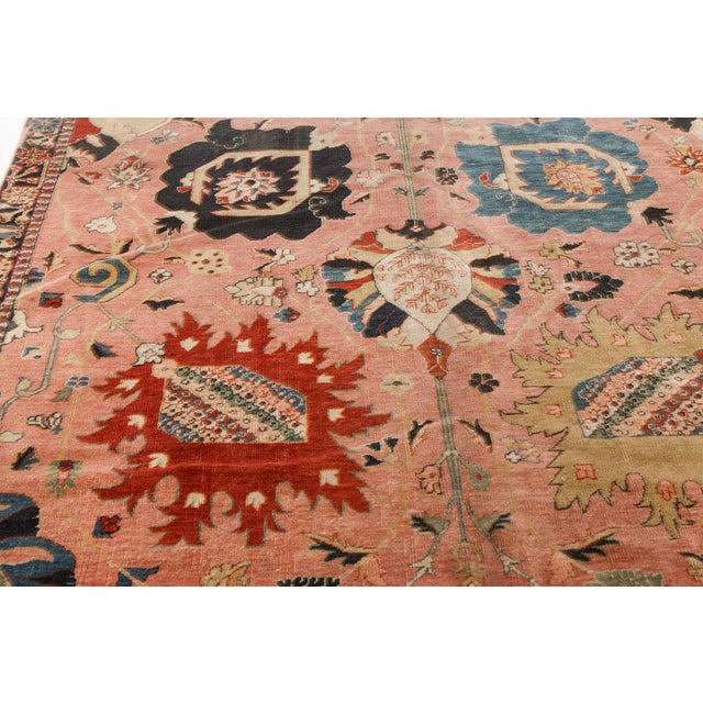 1920s Persian Tabriz Rug For Sale - Image 4 of 8