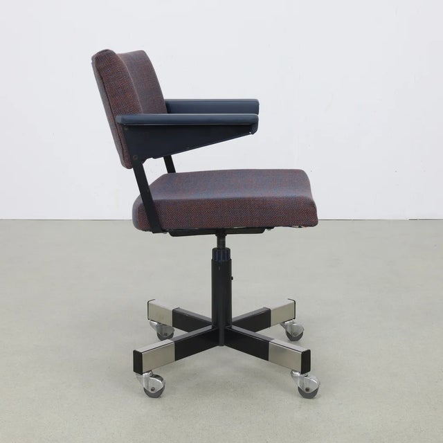 Mid-Century Modern Office Chair by Andre Cordemeyer for Gispen, 1960s For Sale - Image 3 of 11