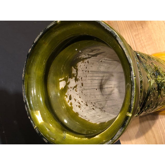 Late 19th Century Impressive English Majolica Jardinière on Pedestal For Sale - Image 11 of 12