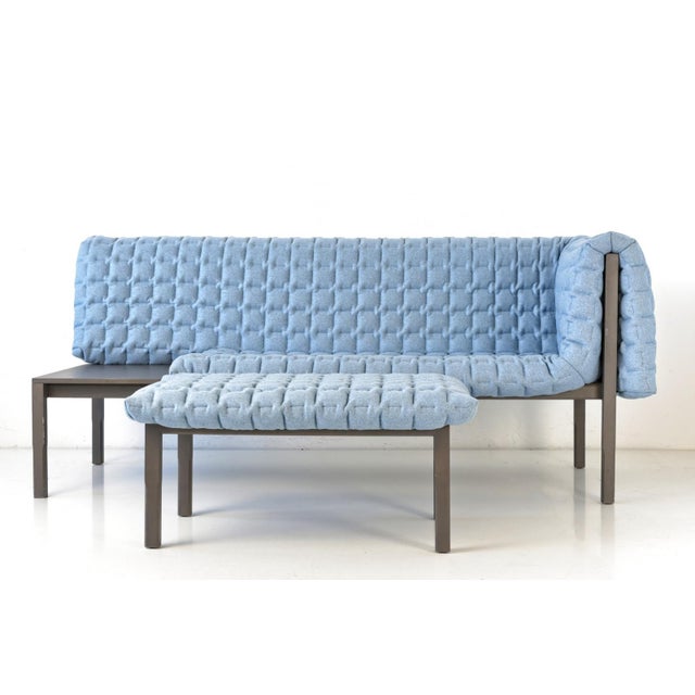 Modern Ruché Sofa in Meridienne Felt by Inga Sempé for Ligne Roset, France, Set of 4 For Sale - Image 3 of 8