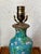 English Vintage Cloisonné Vase Lamp, Fully Rewired For Sale - Image 3 of 8