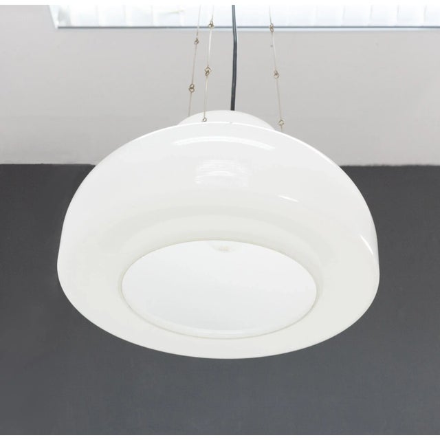 Mid-Century Modern Chandelier from Glashütte Limburg, 1978 For Sale - Image 3 of 12