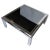 Mid-Century Modern Mid Century Modern Karl Springer Style Chrome & Brass Square Coffee Table For Sale - Image 3 of 9