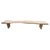 Andrianna Shamaris Impressive Live Edge Teak Wood Long Bench For Sale - Image 15 of 18