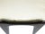 Black Mid-Century Modern Italian Ottomans in Ivory Skai and Wood, 1950s, Set of 2 For Sale - Image 8 of 10