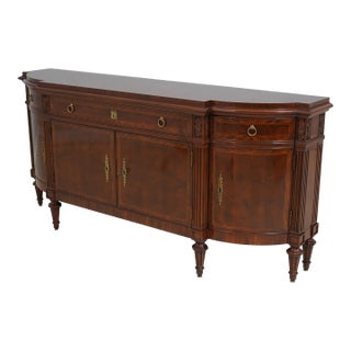 Karges French Louis XVI Walnut Sideboard For Sale