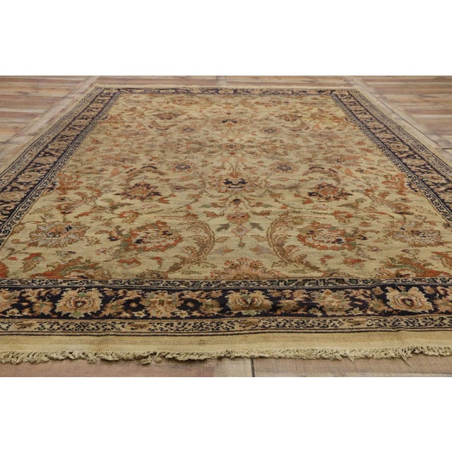 Textile Antique European Spanish Area Rug - 07'10 X 11'04 For Sale - Image 7 of 10