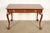 Baker Furniture Company Baker Furniture Chippendale Carved Mahogany Writing Desk, Newly Refinished For Sale - Image 4 of 16