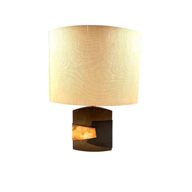 Hollywood Regency Table Lamp by Esa Fedrigolli, Italy 1970s For Sale - Image 13 of 17