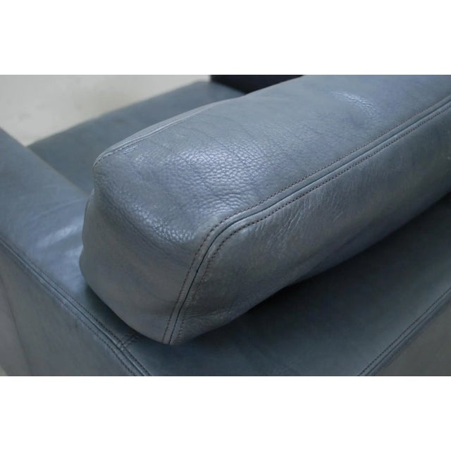 Swiss DS 17 Grey Leather Armchair from De Sede, 1980s For Sale - Image 12 of 16
