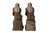Jennings Bros. 1930's Jenning Brothers “The Thinkers” Brass Bookends, a Pair For Sale - Image 4 of 9