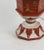 Metal Rust Red Hexagon Tole Urn Lamp，retro Table Lamp For Sale - Image 7 of 9