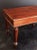 English Rectangular Side or End Table of Mahogany on Turned Legs For Sale - Image 9 of 13