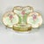 Late 19th Century Late 1900s Antique French Victorian Hollywood Regency Limoges Pink Wisteria Dessert Plates and Platter - Set of 7 For Sale - Image 5 of 12