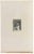 Etching on paper realized by Picasso in 1905, on Hollande Van Gelder paper. Full margins. Image dimension cm. 12x8.8....