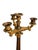 French Empire Gilt Bronze Candelabras, Set of 2 For Sale - Image 4 of 9