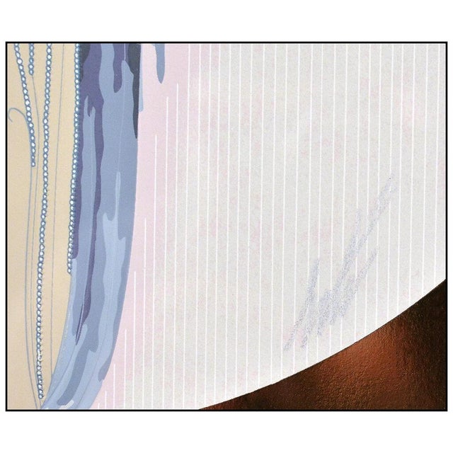 Art Deco 1980s La Tristesse, Erté For Sale - Image 3 of 5