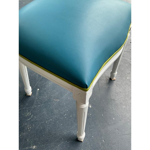 Vintage Medallion Back Cane Dining Chairs - Set of Six For Sale - Image 9 of 10