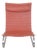 PK20 Chair in Red Leather by Poul Kjærholm, 1987 For Sale