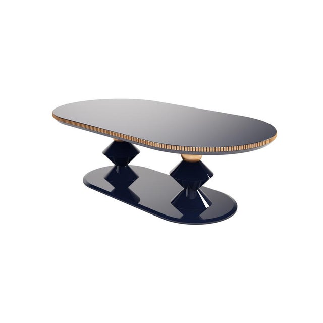 Wood Cortez II Dining Table by Malabar For Sale - Image 7 of 10