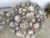 Gray 1950s Monumental Stone Fruit & Flower Baskets - Pair For Sale - Image 8 of 12