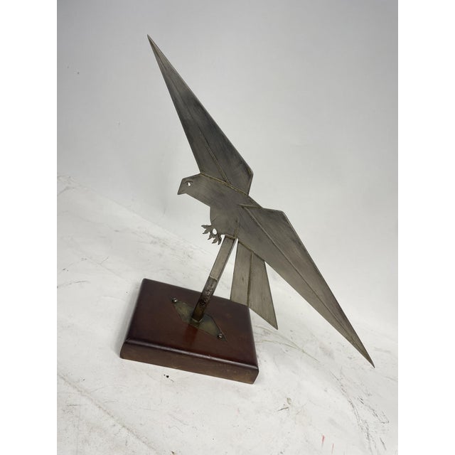 Vintage Falco Metal Ornament, 1950s For Sale - Image 11 of 14