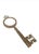 Brass Over-Sized Brass Skeleton Key Magnifying Glass Circa 1980s For Sale - Image 8 of 8