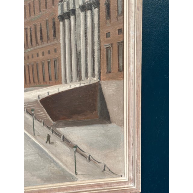 Stig Granzow, Slottbacken, 1950s, Oil on Canvas, Framed For Sale - Image 6 of 17