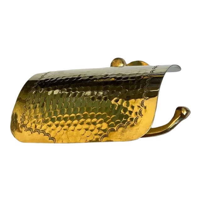 Moroccan Brass Toilet Paper Holder For Sale