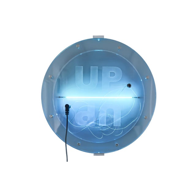 Light Sculpture Up by Joachim Ramin For Sale - Image 4 of 4
