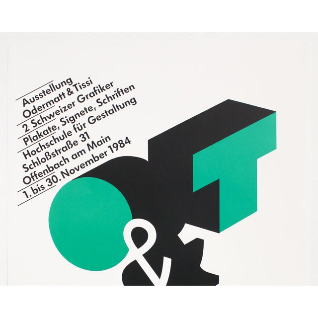 Date: 1994 Size: 40.5 x 28.75 inches Artist: Rosemarie Tissi Printer: Toppan Printing Co. About The 100 Best Posters...