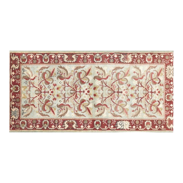 1960s Turkish Oushak Rug For Sale