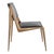 Bronze "Vanquish" Chair With Bronze and Tailor Made Leather For Sale - Image 8 of 8