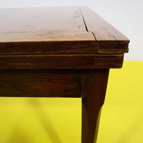 Vintage Extendable Wood Table For Sale - Image 4 of 12