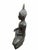 Metal Vintage Thai Gilt Bronze Seated Buddha Sculpture in Earth-Touching Mudra For Sale - Image 7 of 10