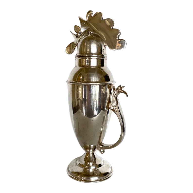 1970s Restoration Hardware Rooster Cocktail Shaker Chairish